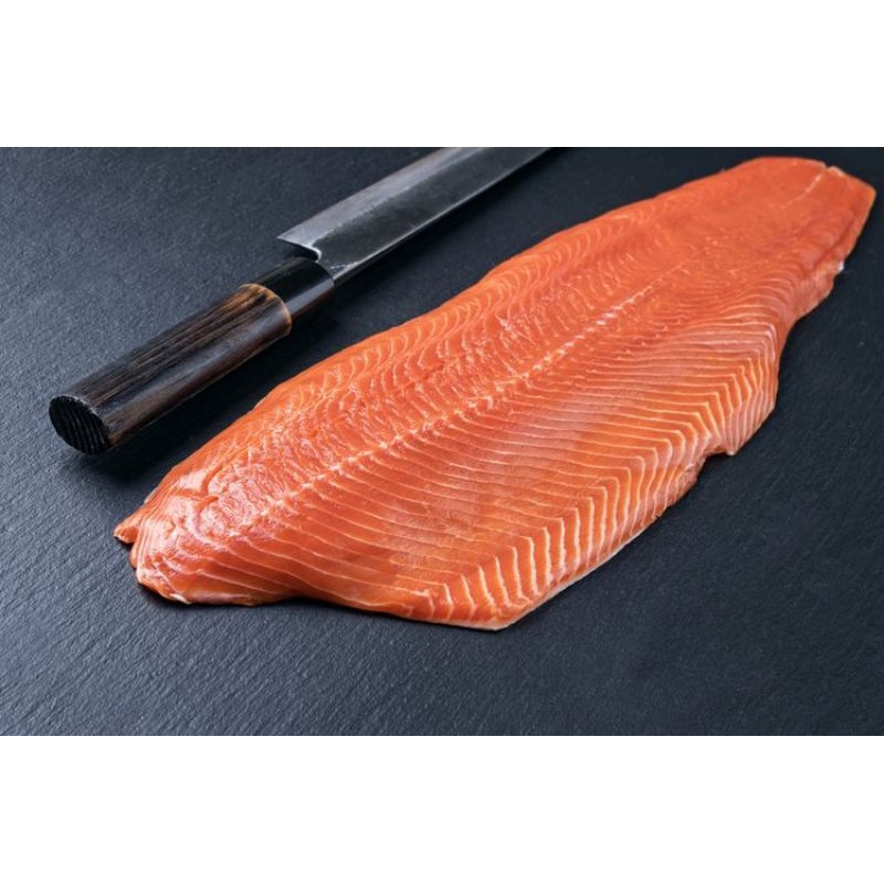 Jual Salmon Fillet utuh fresh sashimi grade 1kg | Shopee Indonesia