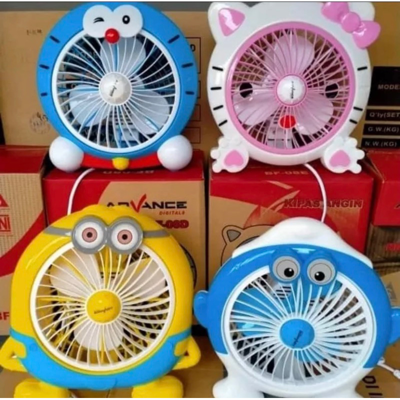 Jual Kipas Angin Meja Advance Reida Profan 8 Inch Box Fan Karakter