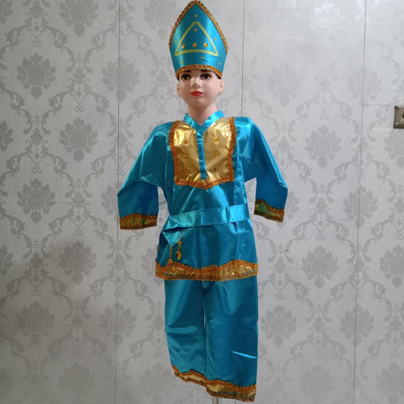 Jual Baju adat anak laki laki Minang /baju ada Minang/baju karnaval