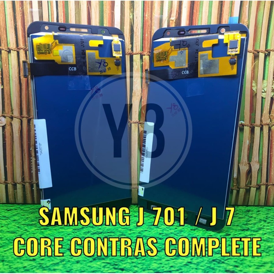 Jual LCD SAMSUNG J701 J7 CORE CONTRAS COMPLETE Shopee Indonesia