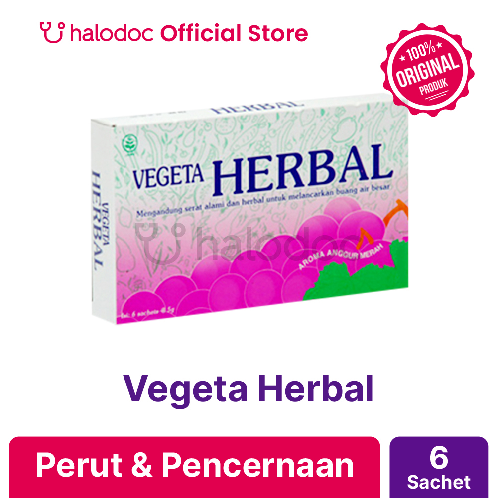 Jual Vegeta Herbal 6 Sachet | Shopee Indonesia 