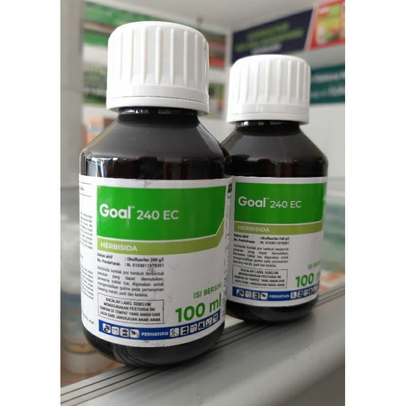 Jual Goal 240EC 100ml Herbisida obat pembasmi rumput pra tumbuh ...