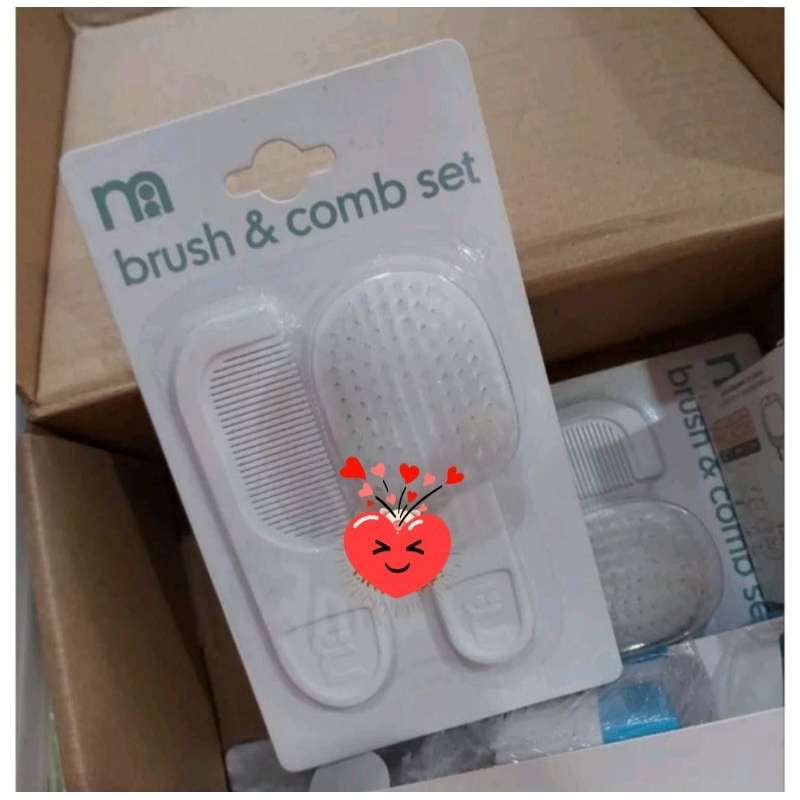 Mothercare Baby Care Grooming Set of Pcs Sisir Gunting Perawatan Bayi Kit  Set