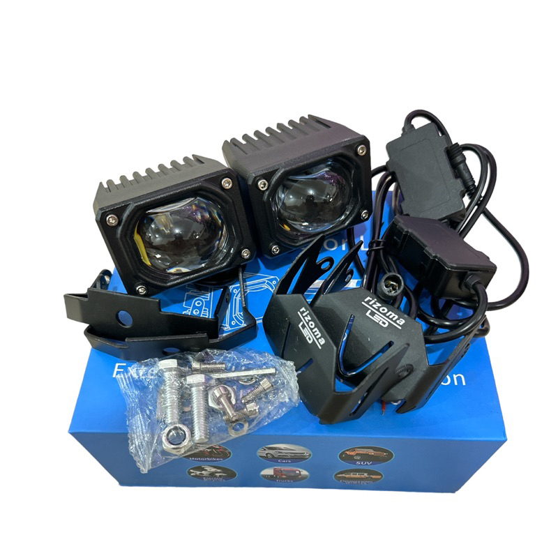 Jual Rizoma Led Racing - Lampu sorot laser gun mini driving U9 Plus ...