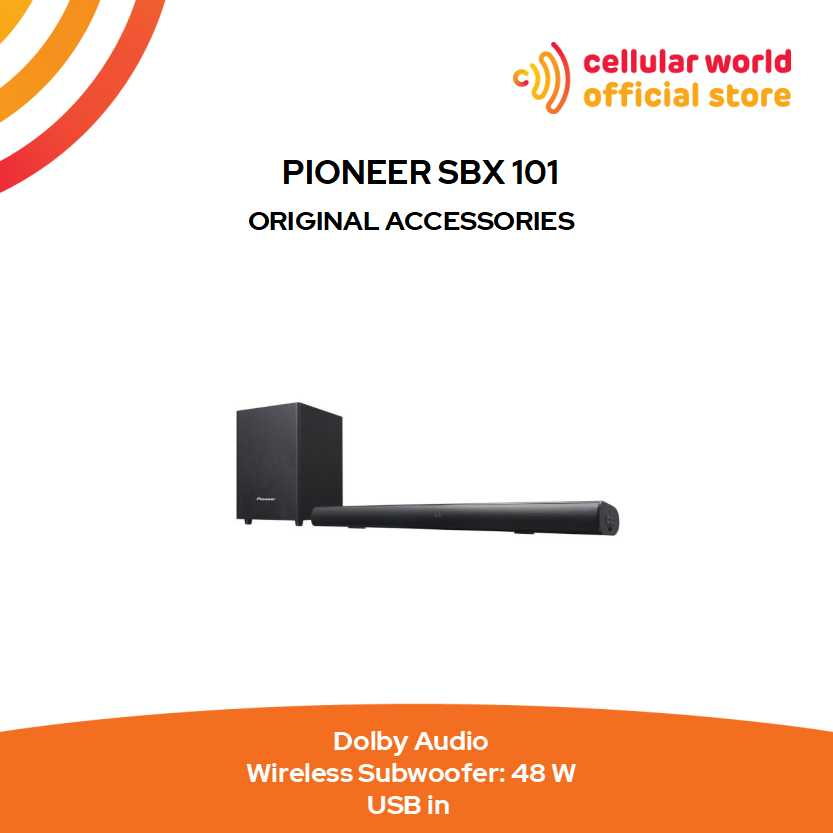 Pioneer 2024 wireless subwoofer