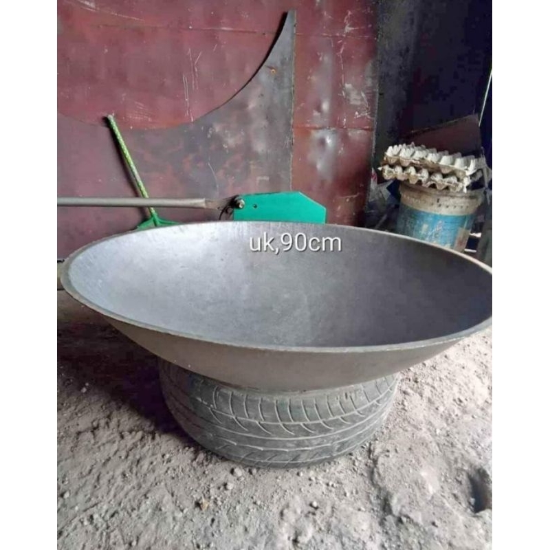 Jual wajan besar jumbo diameter 90cm | Shopee Indonesia
