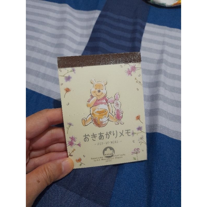 Jual Mini Notes Japan winnie the pooh / minnie mouse disney | Shopee ...