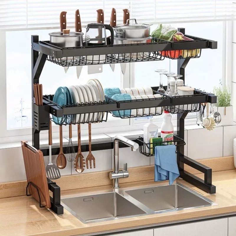 Jual Rak Wastafel Stainles Steel Rak Wastafel Dapur Kokoh Anti Karat ...