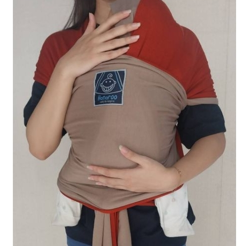 Jual Hanaroo Baby Wrap Gendongan Polos 2 Warna | Shopee Indonesia