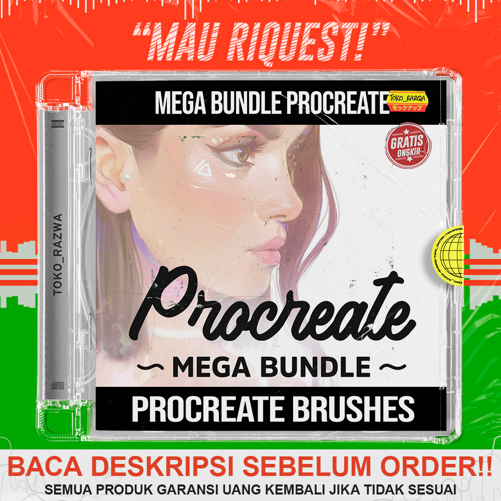 Jual Procreate Brushes - Mega Bundle - 210523 | Shopee Indonesia