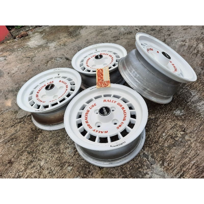 Jual velg rally fortran drag r14 pcd 114 | Shopee Indonesia