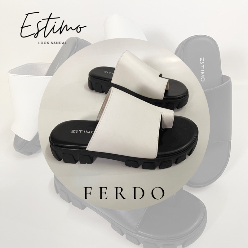 Jual ESTIMO - Ferdo sandal wedges wanita | Shopee Indonesia