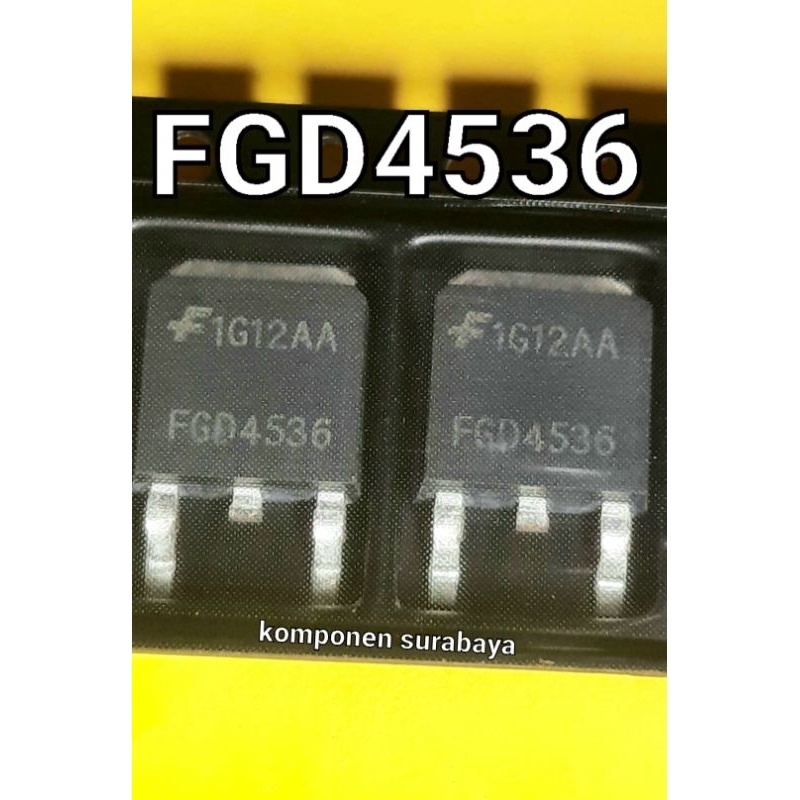 FGD4536 - FGD 4536 PDP Power MOSFET 300V 50A - Foto 12