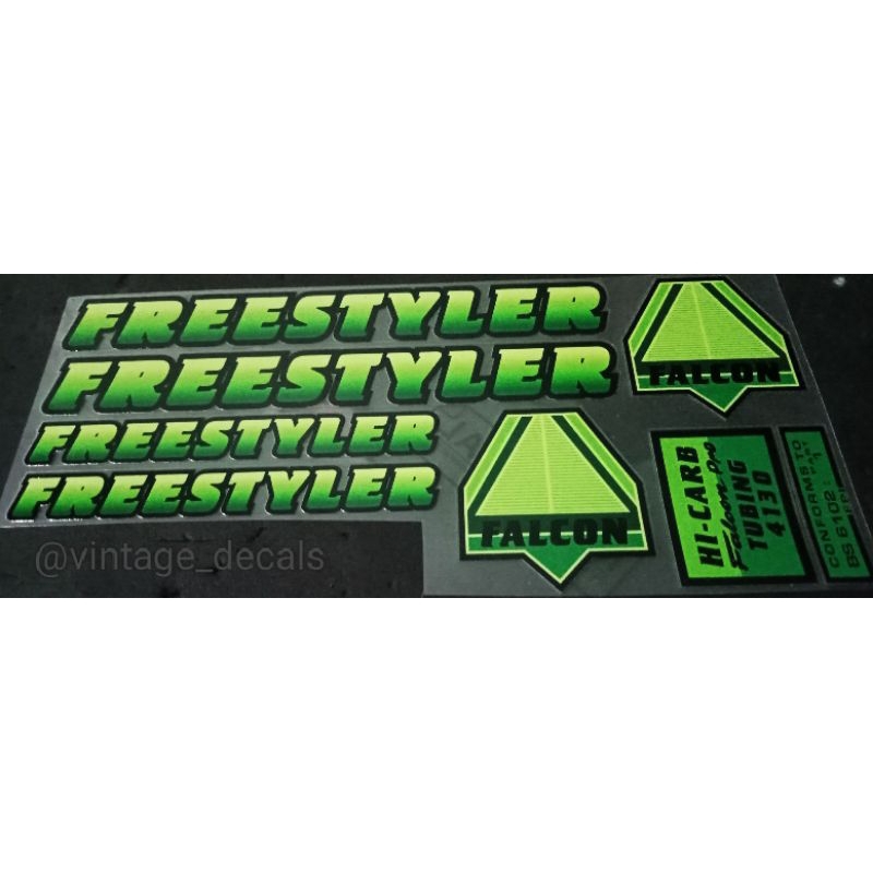 Stickers repro BMX Vintage decals MBK FUNSTYLER s