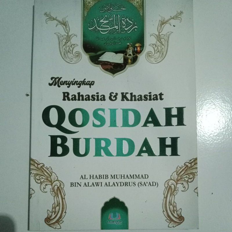 Jual Buku Menyingkap Rahasi & Khasiat Qosidah Burdah / Qosidah Burdah ...