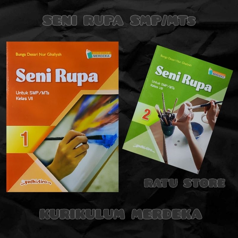 Jual Buku Kurikulum Merdeka Seni Rupa SMP Kelas 7 8 VII VIII 1 2 ...