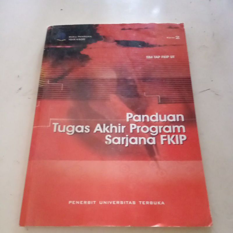 Jual Buku Panduan Tugas Akhir Program Sarjana FKIP | Shopee Indonesia