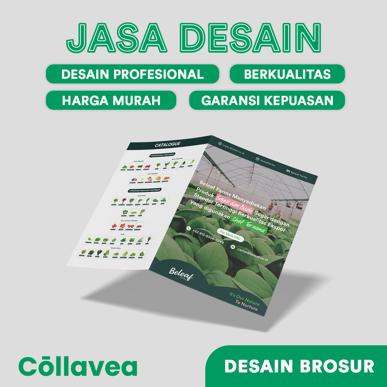 Jual Jasa Desain Brosur Premium Design Flyer Produk Shopee Indonesia