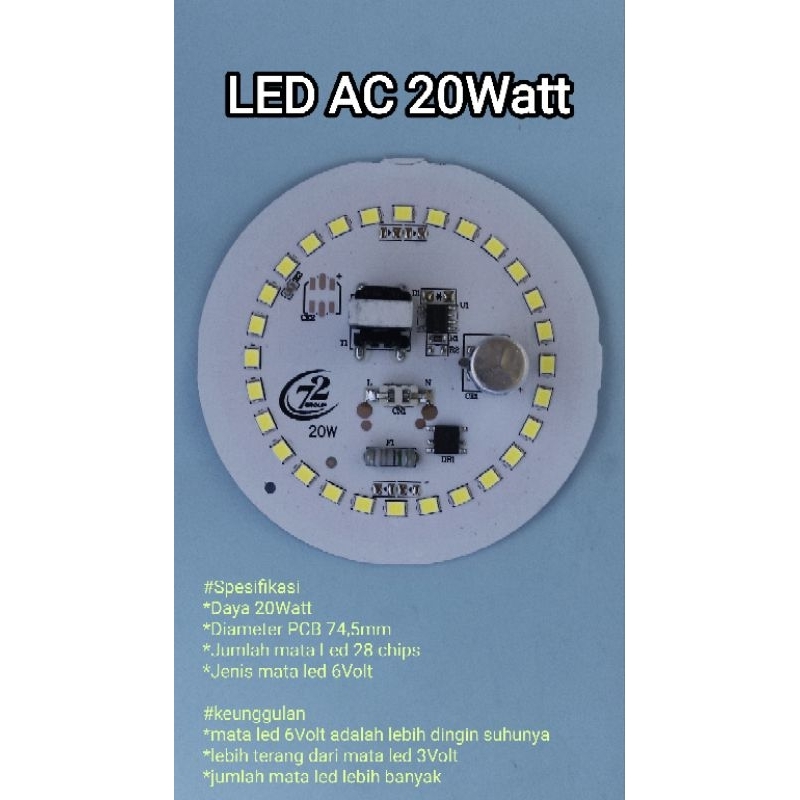 Jual mesin lampu LED AC 20Watt | Shopee Indonesia