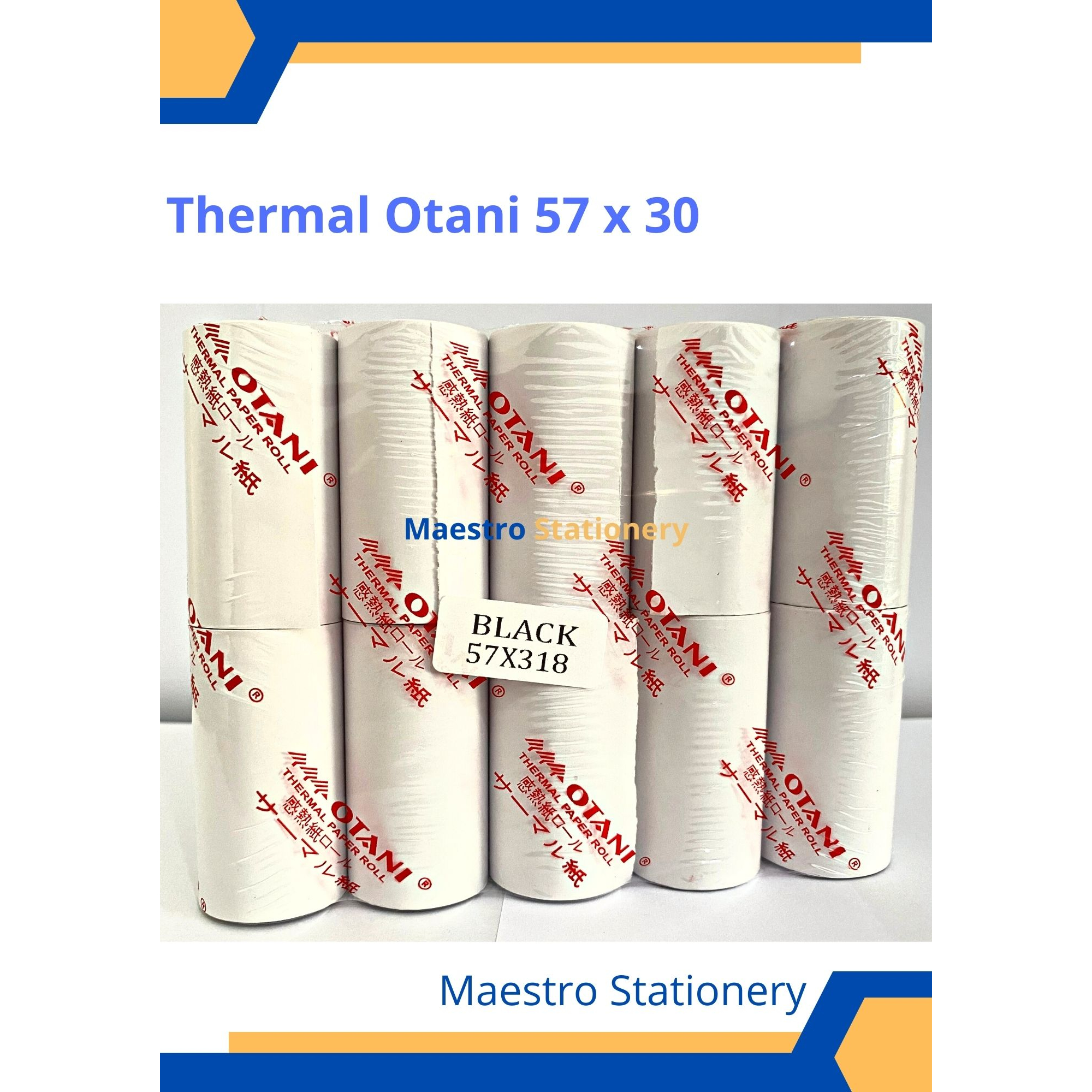 Jual Kertas Thermal Otani X X Kertas Struk Paper