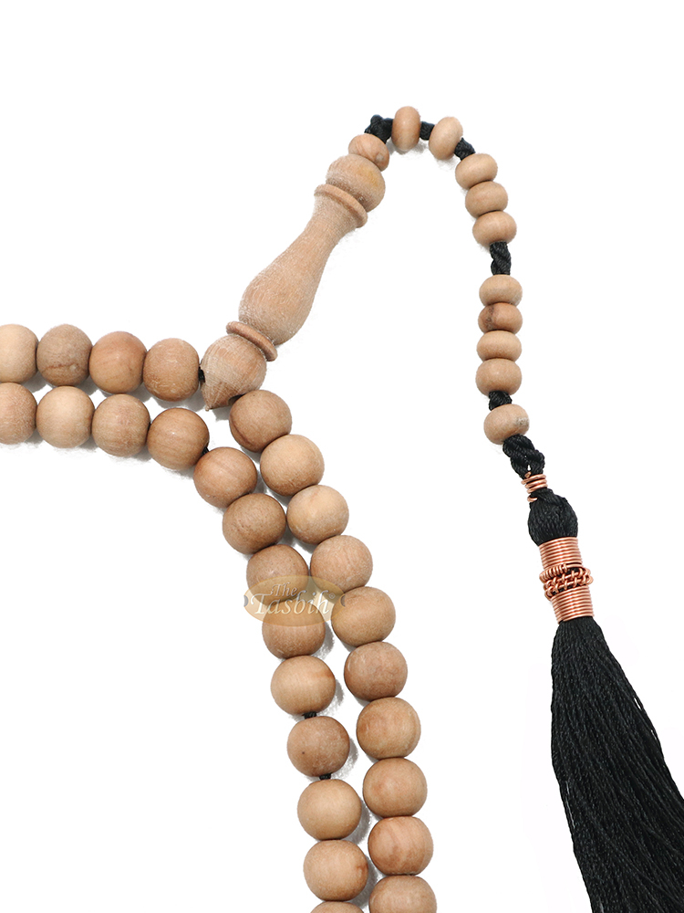 Jual Tasbih 99 Kayu Cendana Natural Nur Ashki Sandalwood Jerrahi
