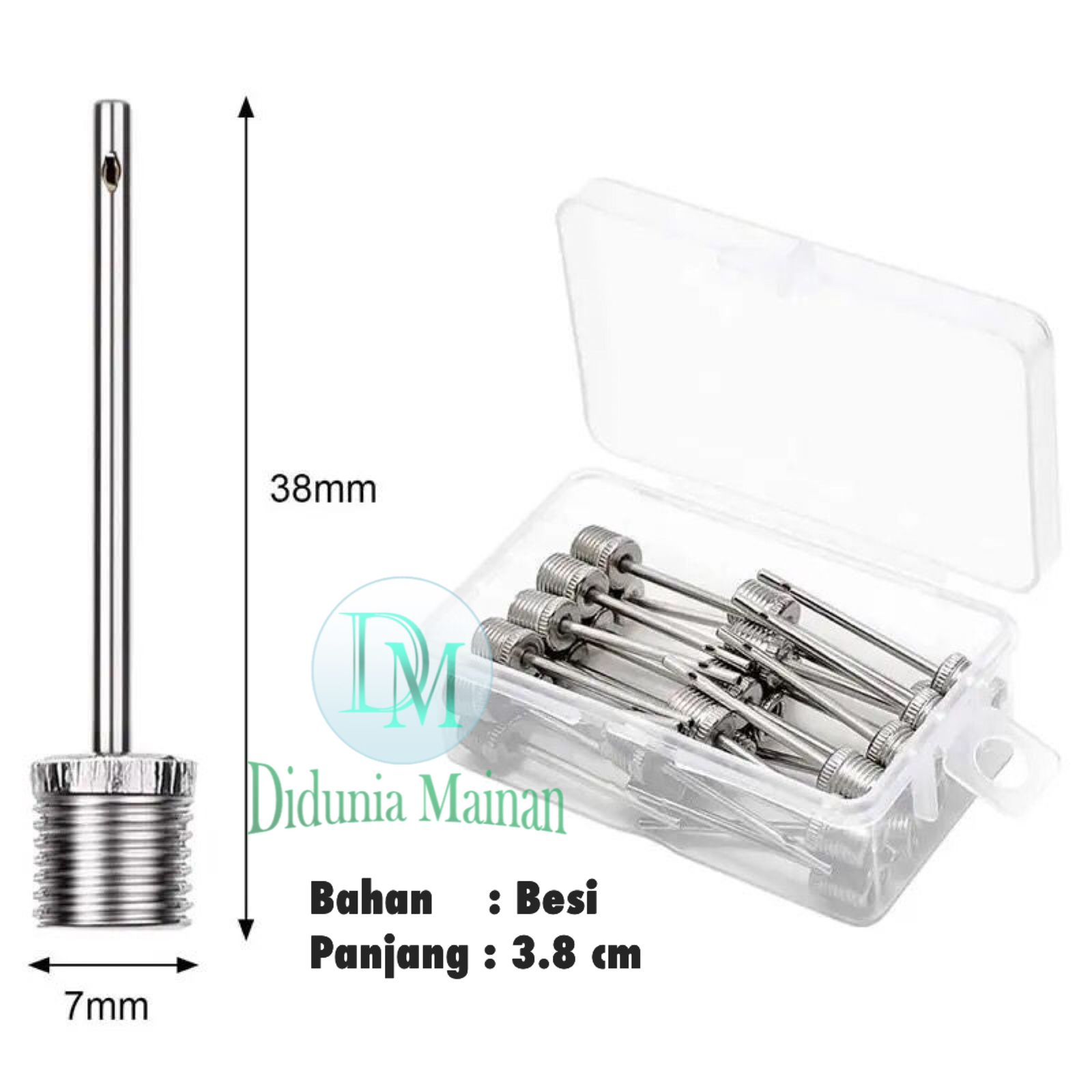 Jual DM jarum pentil bola karet mainan anak cop besi | Shopee Indonesia
