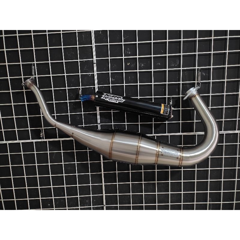 Jual KNALPOT NINJA R/RR/SS MODEL PRESS MEDIUM COBRA KJR RACING