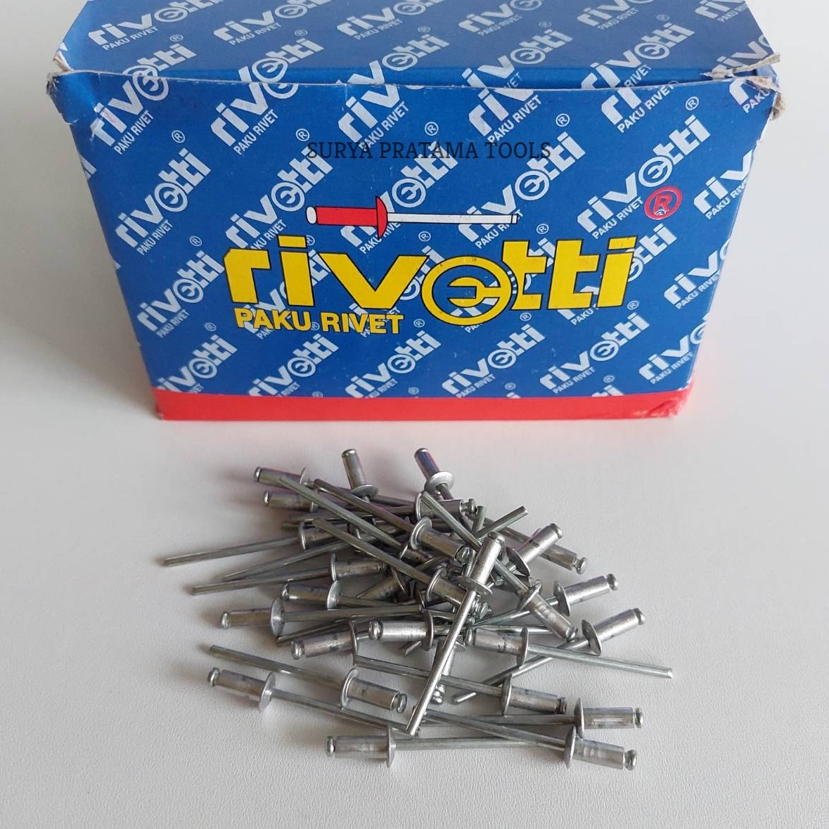 Jual Paku Rivet 537 Rivetti Isi 1000 Pcs Ukuran 4mm x 9,5mm | Shopee ...