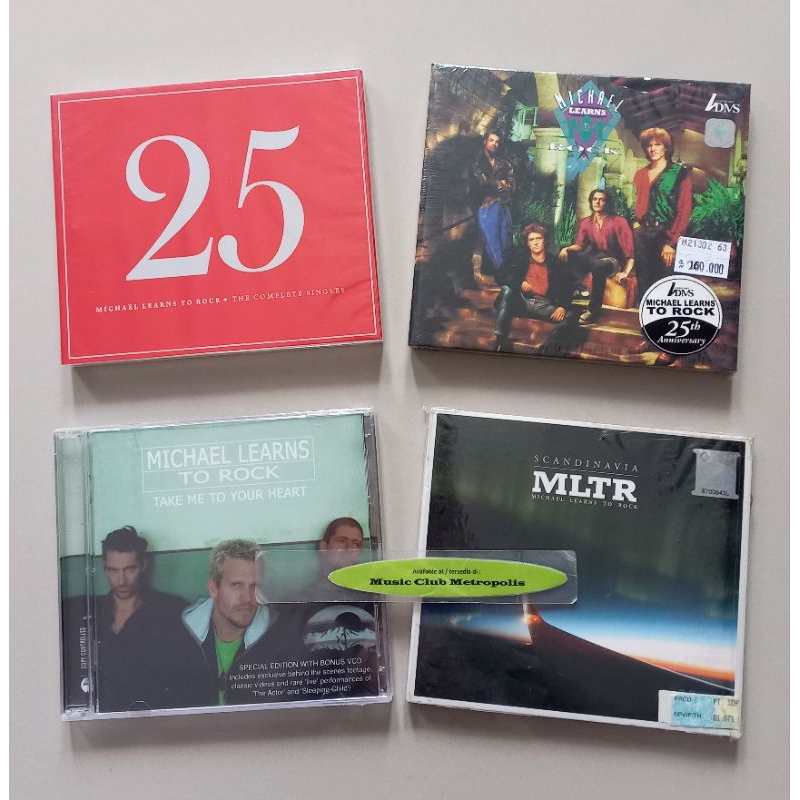 Jual CD MICHAEL LEARNS TO ROCK MLTR - 25 SINGLES COMPLETE/ROCK/TAKE ME ...