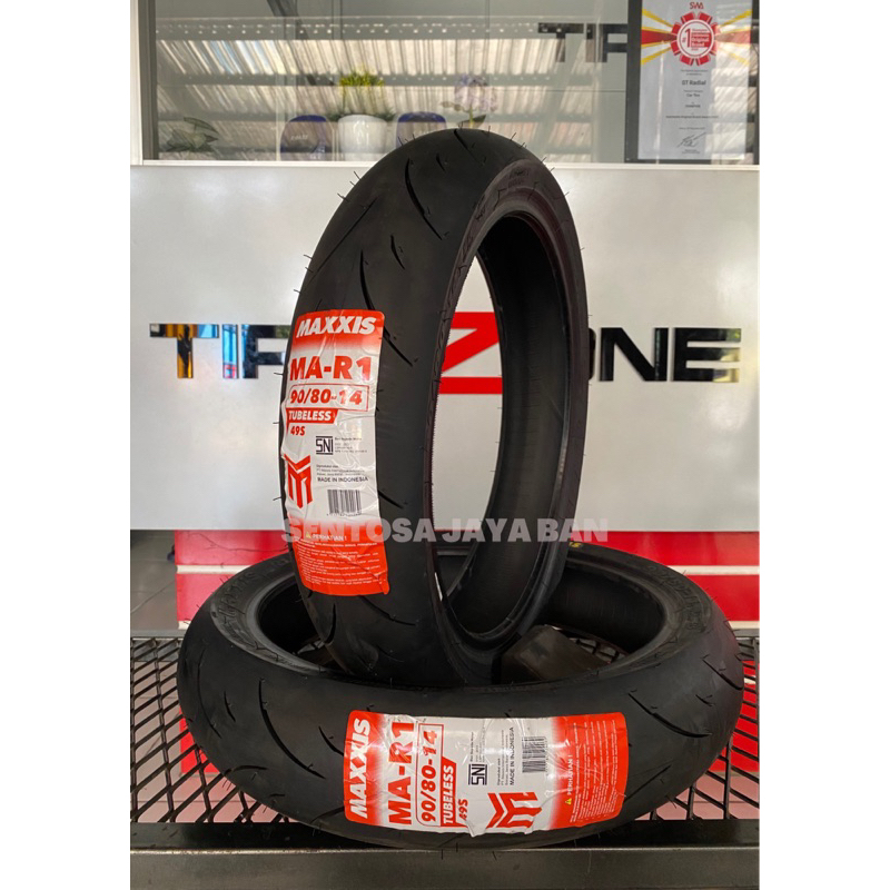 Jual Maxxis MA-R1 90/80-14 SOFT COMPOUND | Shopee Indonesia