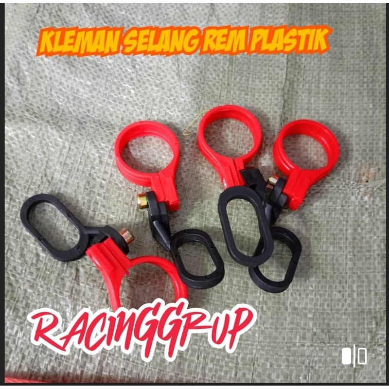 Jual Kleman Selang Plastik Bracket Breket Kleman Selang Rem Depan Tabung Plastik Shopee Indonesia