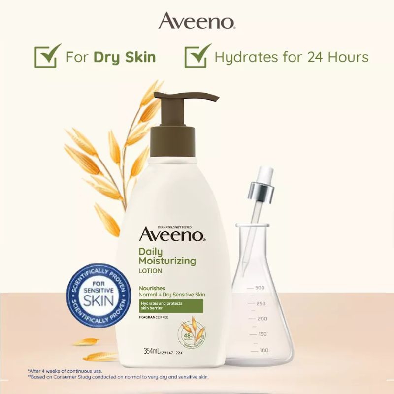 Jual Aveeno Daily Moisturizing Lotion 354ml Shopee Indonesia 4078