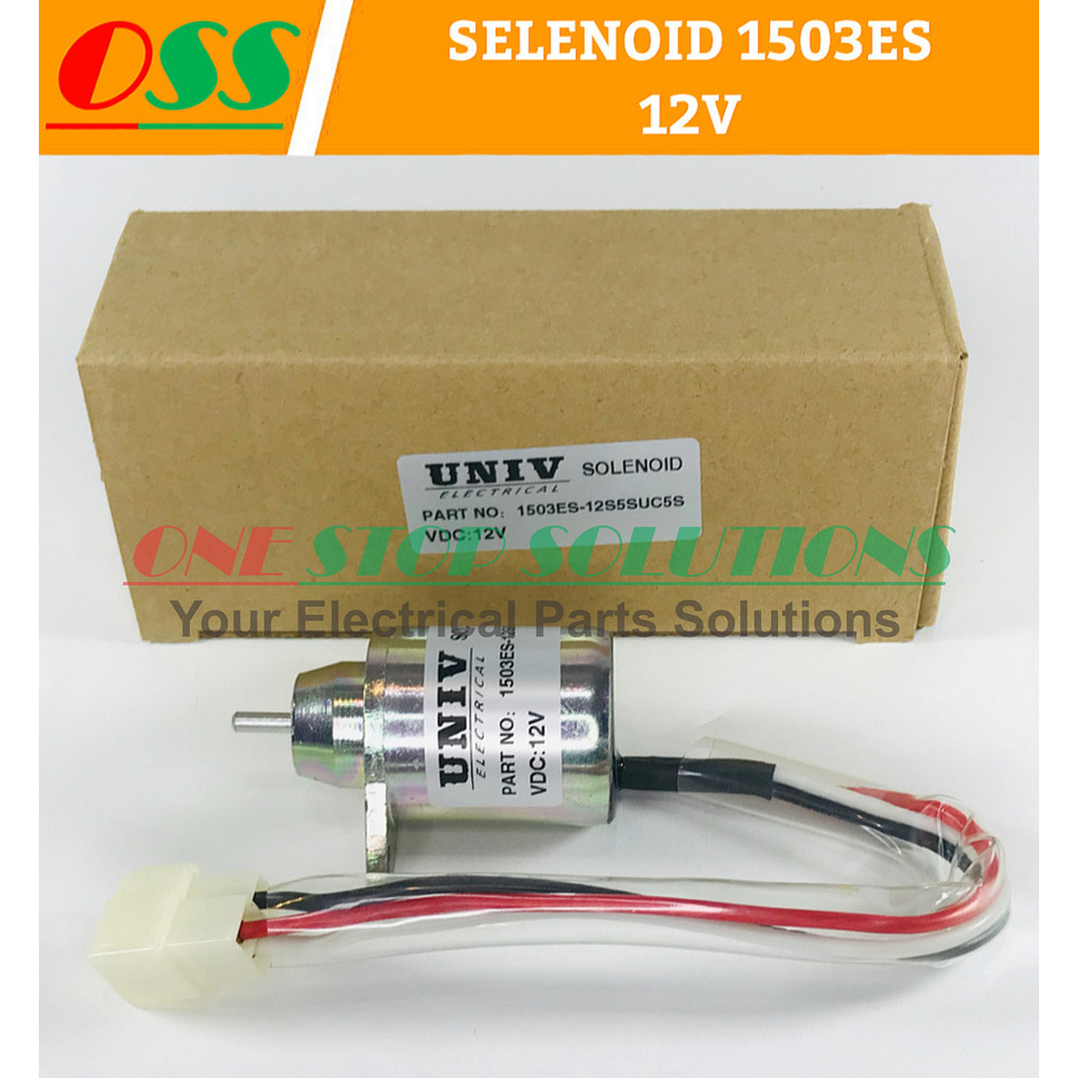 Jual Selenoid Solenoid Es V Univ Untuk Genset Alat Berat Shopee Indonesia