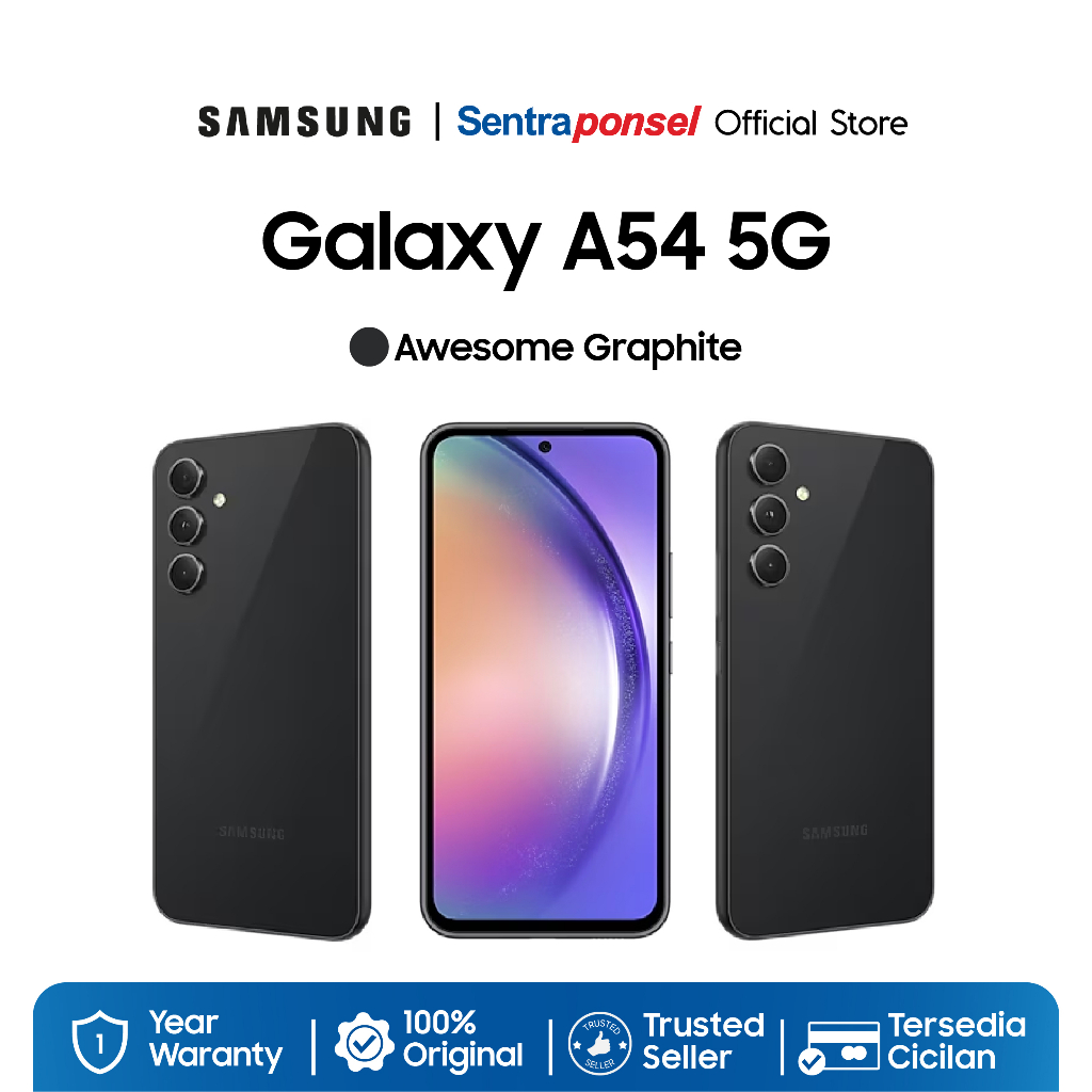 Samsung Galaxy A54 smartphone with smooth performance and user interface