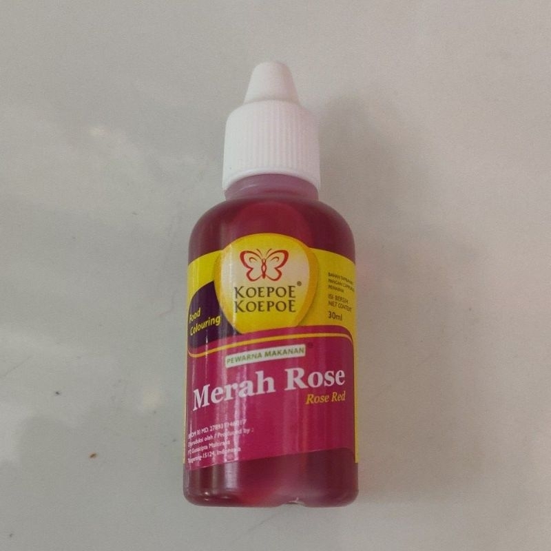 Jual Pewarna Makanan Merah Rose ( Food Coloring ) Shopee Indonesia