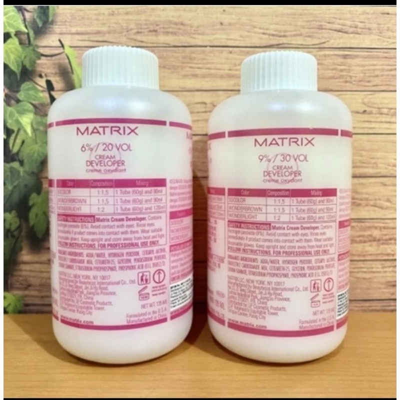 Jual MATRIX Cream Developer 20 Vol 135ml-6% Campuran Cat Warna Rambut ...