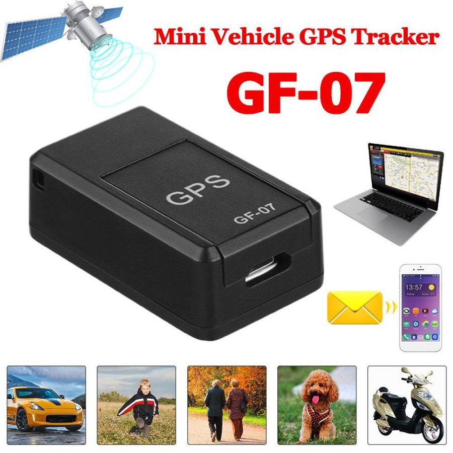 Jual READY Mini GPS Tracker GF-07 Alat Pelacak Lokasi Mobil Motor GPS ...