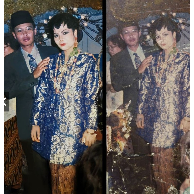 Jual Jasa edit foto, restorasi foto lama, jasa perbaikan foto, | Shopee