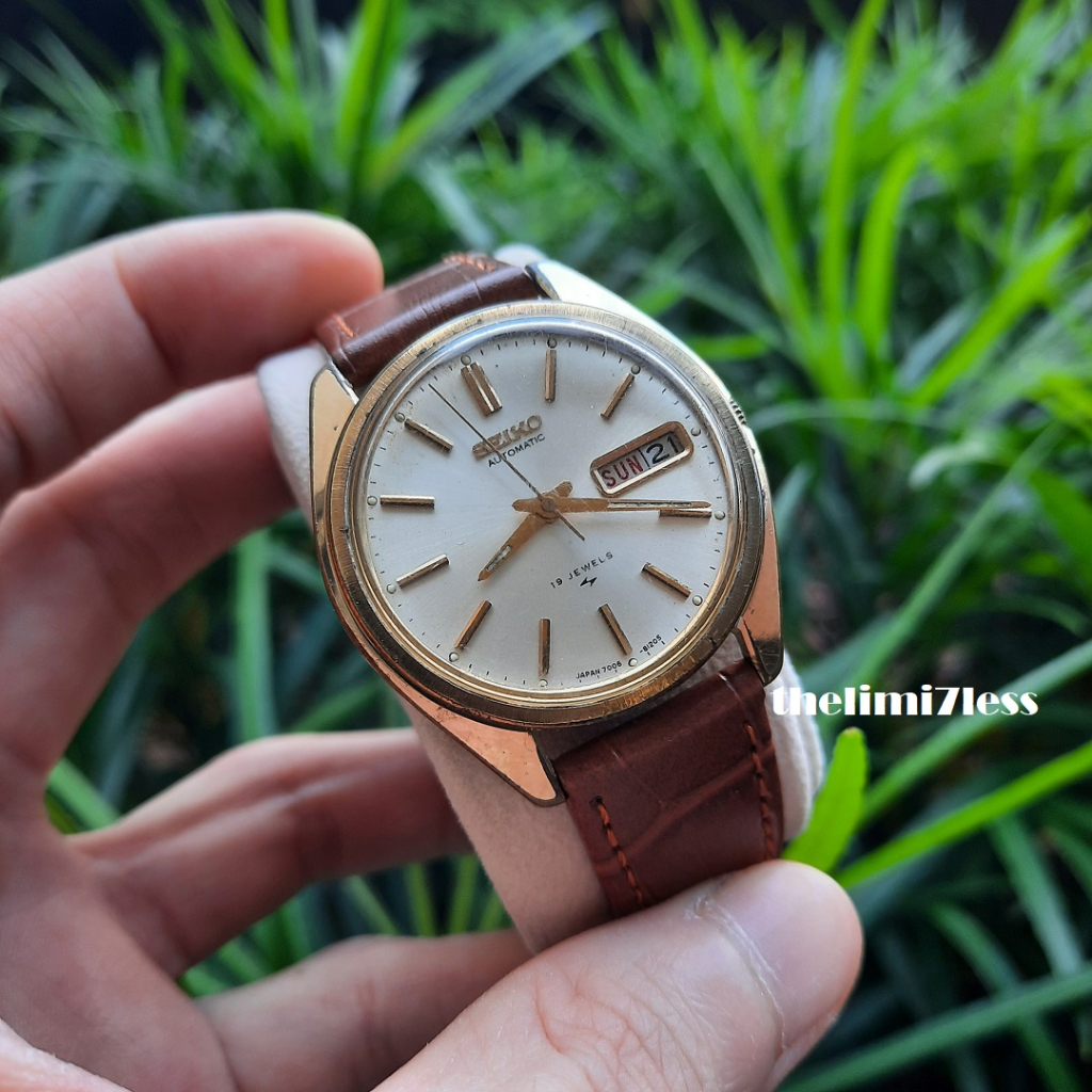 Jual Jam tangan Seiko SGP day date automatic 19 jewels made in