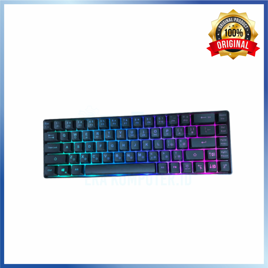 Jual Rexus Keyboard Gaming Mini K68M | Shopee Indonesia