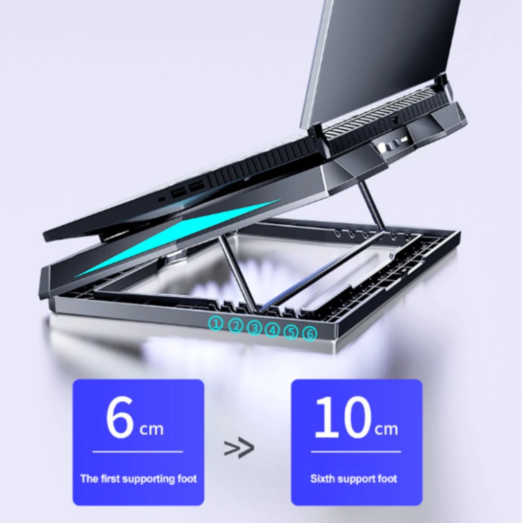 Alas Pendingin Laptop 6 Fan
