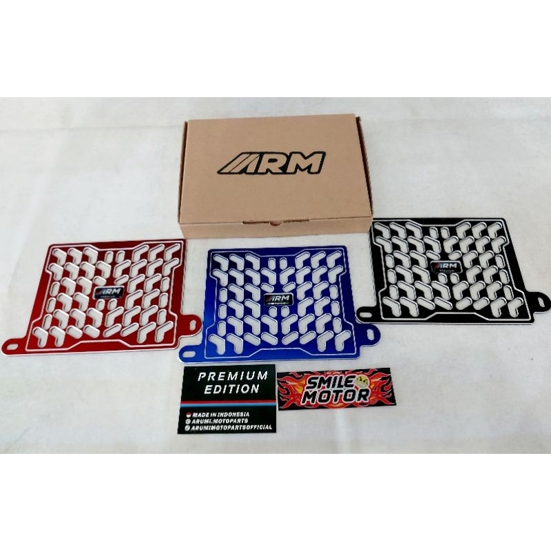 Jual COVER RADIATOR ARM ARUMI PREMIUM TWO TONE FULL CNC NMAX NEW AEROX ...
