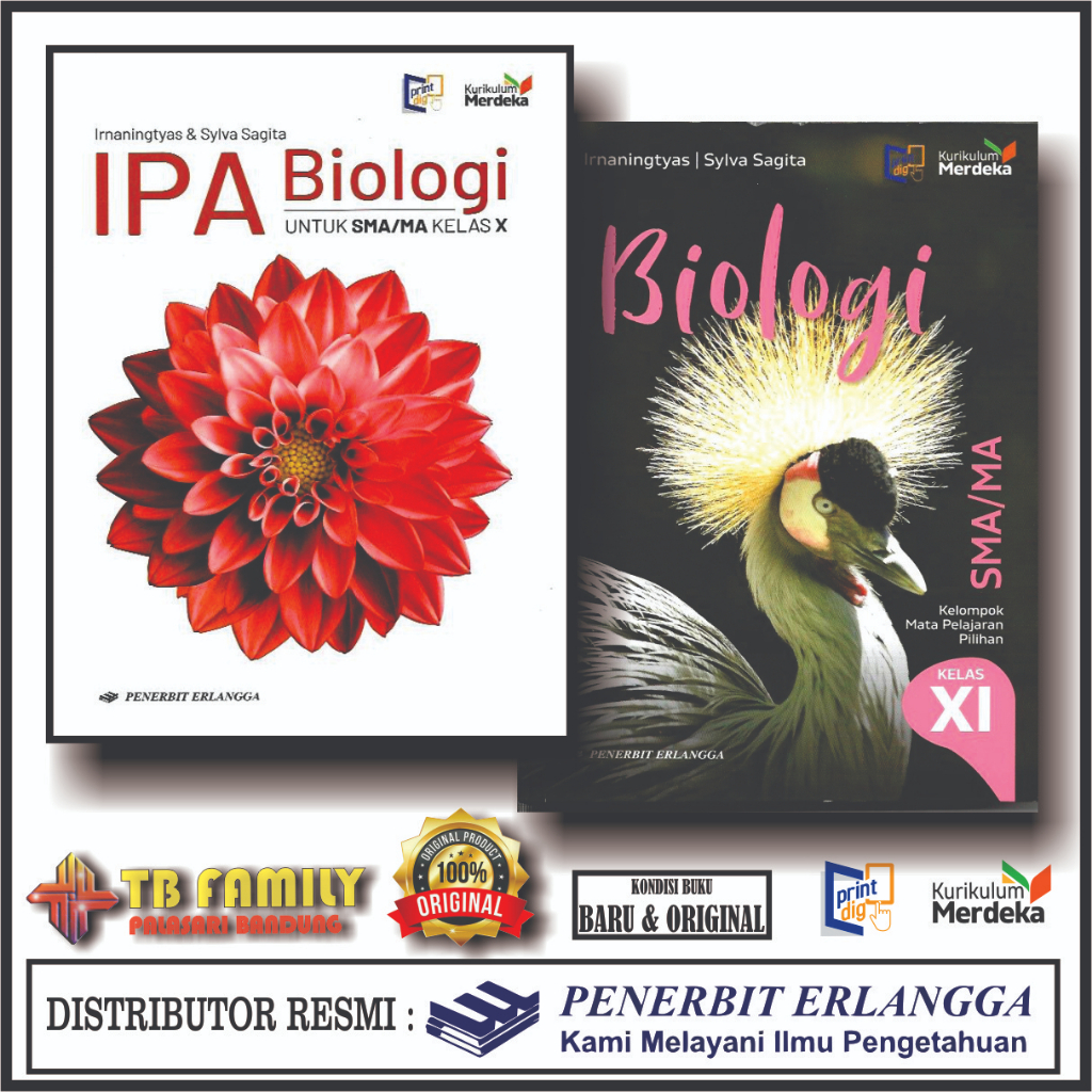 Jual Ipa Biologi Irnaningtyas Kelas 10 11 12 Sma Kurmer Erlangga