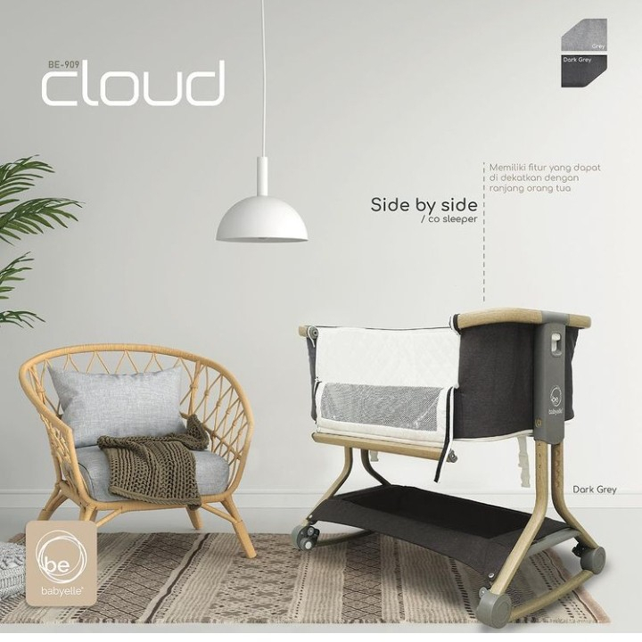 Jual (SEWA) Cloud Bedside Crib Box Bayi - babyelle | Shopee Indonesia