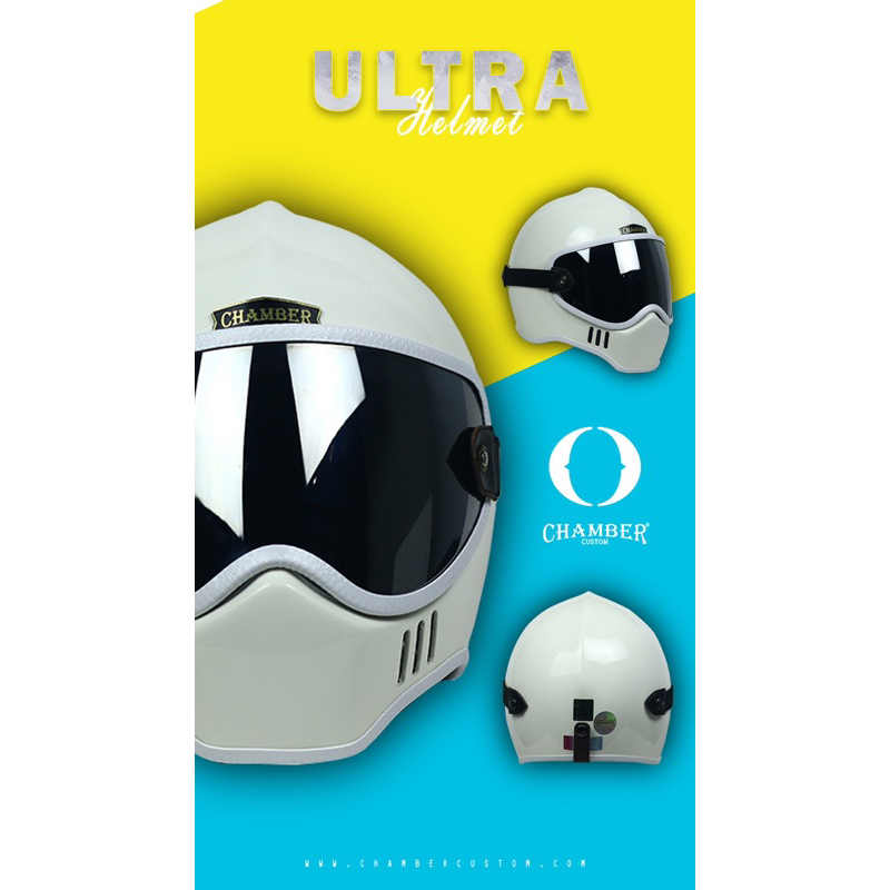 Jual HELM CUSTOM CHAMBER ULTRA 9 Shopee Indonesia