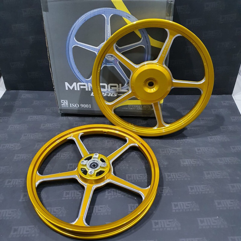 Jual Velg Velek Racing Power Mandalika R17 Honda Vario 110 Beat Old ...