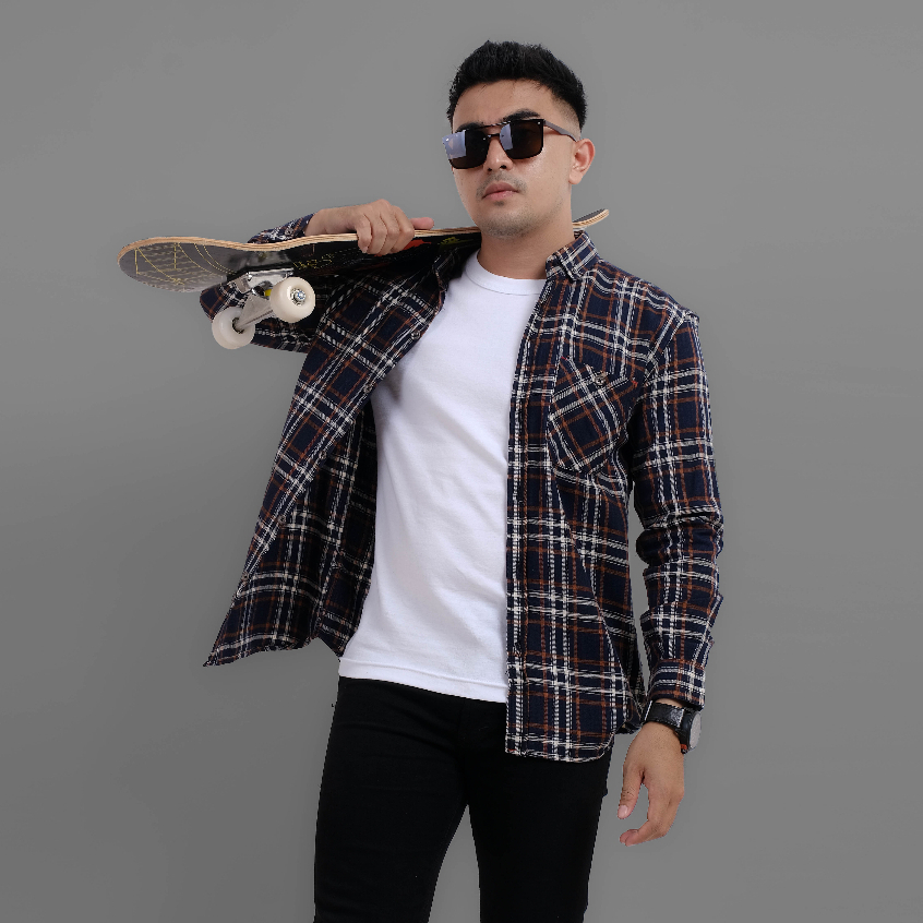 Jual DGM Fashion Kemeja Pria Flanel Premium Kemeja Flanel Pria Kemeja ...