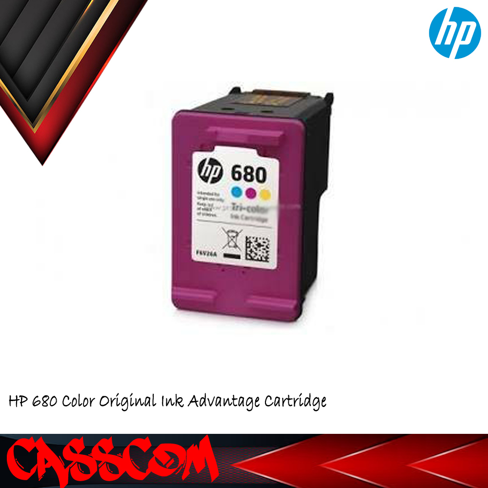 Jual HP 680 Color Original Ink Advantage Cartridge | Shopee Indonesia