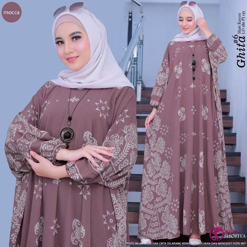 Jual [PROMO] DASTER ARAB RENDA KAFTAN ADIBA LOWO JUMBO BUSUI RAYON ...