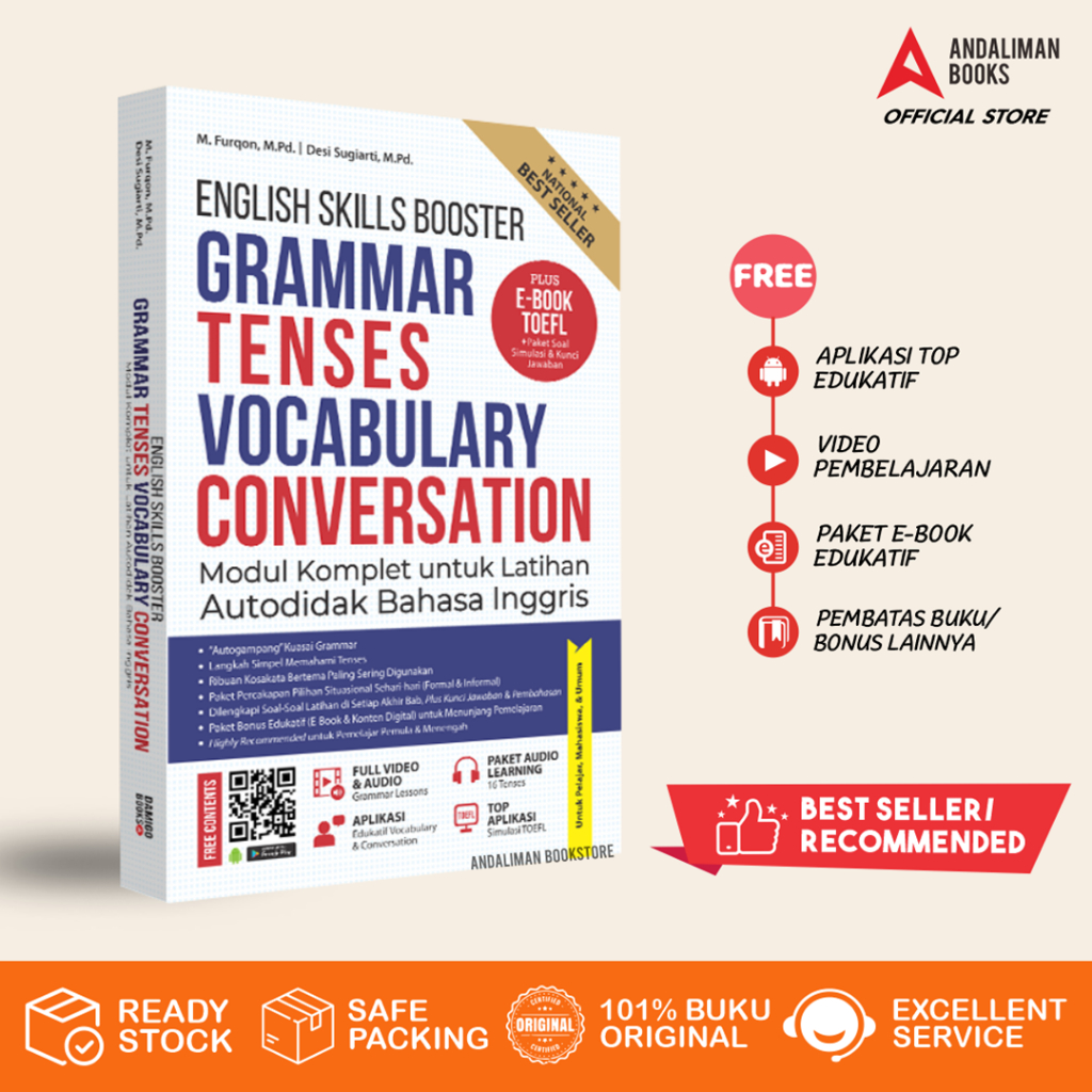 Jual CETAKAN TERBARU-BEST SELLER Buku Belajar B. INGGRIS-English Skills ...